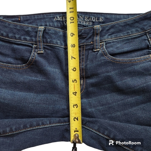 American Eagle sz 4 Short Jegging Skinny Jeans - Picture 6 of 7